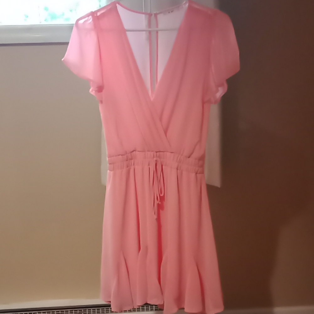 XS pink dress